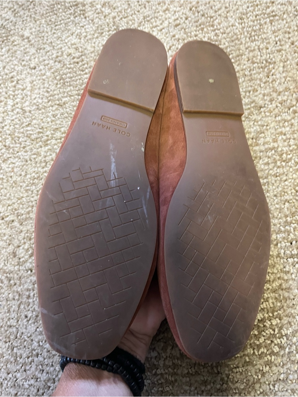 Cole Haan Yara Soft Suede Ballet Flats with Bow - Picture 4 of 7